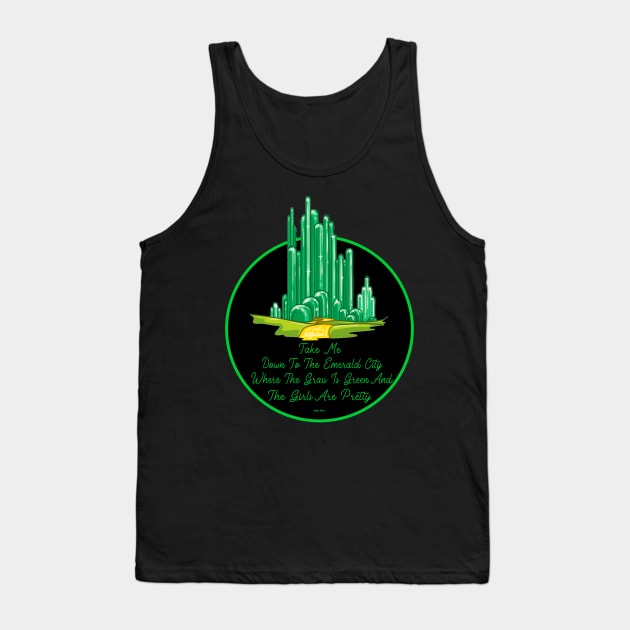 Take Me To The Emerald City Tank Top by Specialstace83